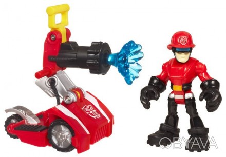Коди с пожарной мини-машиной "Боты спасатели" - Cody&Hose, Rescue Bots, Hasbro
 . . фото 1
