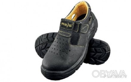 Безопасная обувь REIS:

коровья кожа;
обувь типа сандалии;
антискользящая, м. . фото 1