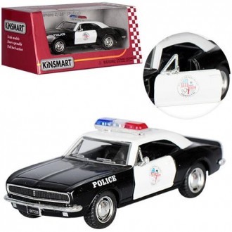 Машинка Kinsmart KT 5341 WP "1967 Chevrolet Camaro Z/28 (Police)", 12,5 см. Харьков. фото 1 Машинка Kinsmart KT 5341 WP "1967 Chevrolet Camaro Z/28 (Police)", 12,5 см. Харьков. фото 1