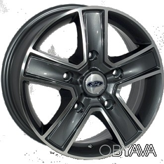 Диски литые R16 PCD5x118 на OPEL, Nissan, Renault ZW BK473 GP ET45 DIA71.1 6.5j . . фото 1