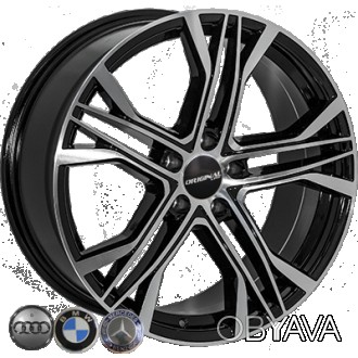 Диски литые R18 PCD5x112 на Skoda, Seat, Audi, VW, Mercedes, BMW JH 14954 BP ET2. . фото 1