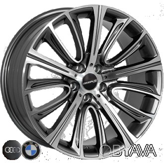 Диски литые R19 PCD5x112 на Skoda, Seat, Audi, VW, Mercedes, BMW ZF QC1200 GMF E. . фото 1