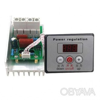 Регулятор напряжения переменного тока с индикатором, 220В, 10000Вт
Применяется д. . фото 1