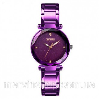 Женские часы наручные фиолетовые классические Skmei 9180 Violet
Модные женские ч. . фото 3