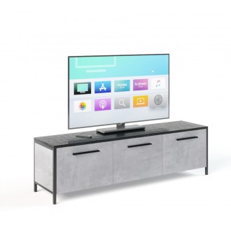 Подставка для телевизора Fenster UNTV 04B 42,5×155×36,5 Урбан/Чёрный. Чернигов. фото 1 Подставка для телевизора Fenster UNTV 04B 42,5×155×36,5 Урбан/Чёрный. Чернигов. фото 1