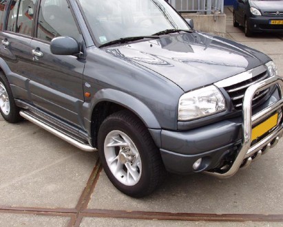 Пороги с листом (площадка) на Suzuki Grand Vitara TAMSAN. Київ. фото 1 Пороги с листом (площадка) на Suzuki Grand Vitara TAMSAN. Київ. фото 1