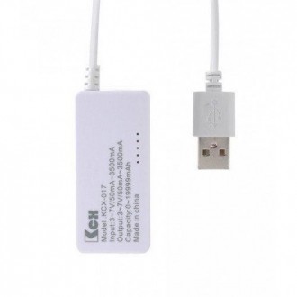 Тестер USB тока напряжения потребляемой энергии KCX-017
USB тестер KCX-017 это и. . фото 6