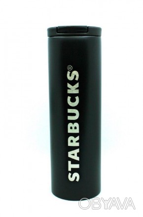Термокружка Starbucks Термочашка Старбакс EL-501 Black 473 ml Эта стильная кружк. . фото 1