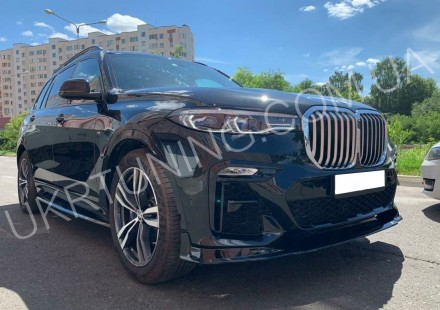 Тюнинг Обвес BMW X7 G07 2020 2019:
- губа BMW X7 G07 2020 2019.
- юбка BMW X7 . . фото 2