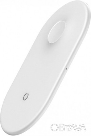 
Беспроводное зарядное устройство Wireless Charger Baseus iPhone + Apple Watch (. . фото 1
