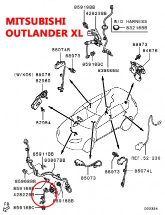 Блок afs outlander