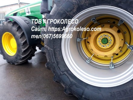 Продам Комплект сдваивания задних колес для тракторов John Deere 8 cерии (шина 7. . фото 3