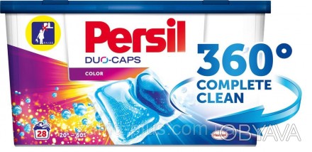 Persil Duo-Caps капсулы для стирки цветных вещей
	Содержит 28 капсул
	Концентрир. . фото 1