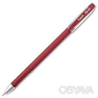 Ручка гелева AXENT Forum 0,5 мм червона корпус червоний AG1006-06-A
 
Характерис. . фото 1