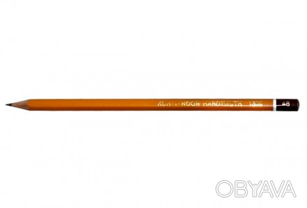 Олівець чорнографітний KOH-I-NOOR 1500.4B корпус помаранчевий 1500.4B 
 
Характе. . фото 1