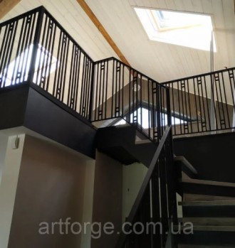 Ограждения для лестниц, перила, балюстрады в стиле: Лофт, Модерн и др.
Металлич. . фото 13