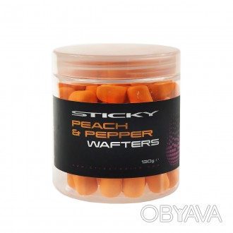  Нейтральные дамбелс Sticky Baits Buchu-Berry Wafters - ярко-оранжевые приманки . . фото 1