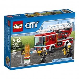 Lego City Пожарный автомобиль с лестницей 60107. Київ. фото 1 Lego City Пожарный автомобиль с лестницей 60107. Київ. фото 1