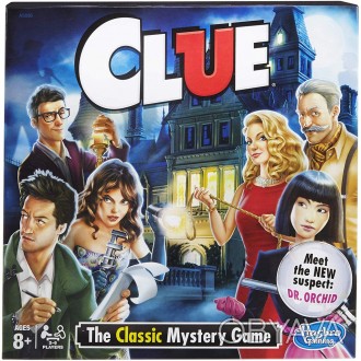 Настольная детективная игра Клуэдо классическая Hasbro Clue Cluedo . . фото 1
