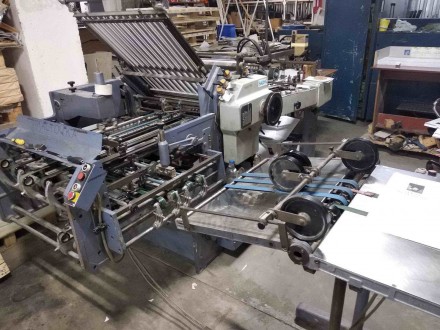 Stahl K56/4KTL 4 касетты и 2 ножа- Фальцевальная машина B2+. Київ. фото 1 Stahl K56/4KTL 4 касетты и 2 ножа- Фальцевальная машина B2+. Київ. фото 1