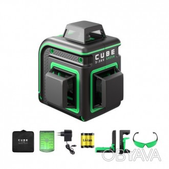 ADA CUBE 3-360 GREEN – компактное устройство для построения в трех лазерных плос. . фото 1