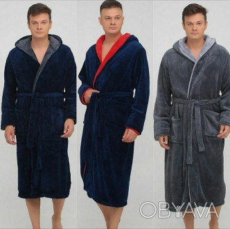 Планируете купить мужской махровый тёплый халат размер большого размера
 Пушисты. . фото 1