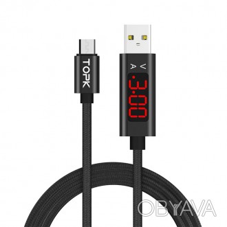 Кабель для зарядки и синхронизации с разъемами USB 2.0 – micro USB с дисплеем
Пр. . фото 1