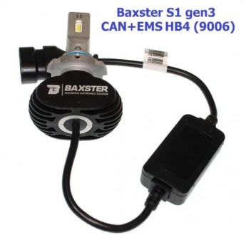 
Кратко о Baxster S1 gen3 HB4 (9006) 5000K CAN+EMS (2 шт):Цоколь: НB4Мощнос. . фото 7