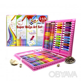 Набор творческий для рисования Super Mega Art Set 168 предметов
Развитие навыков. . фото 1