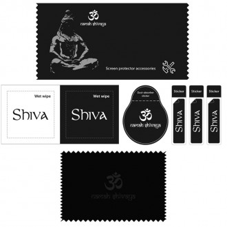 Защитное стекло Shiva 3D для Apple iPhone 11 Pro / X / XS (5.8") (Черный). . фото 4