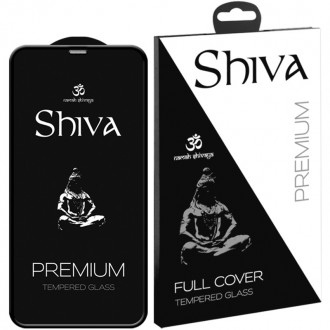 Защитное стекло Shiva 3D для Apple iPhone 11 Pro / X / XS (5.8") (Черный). . фото 2