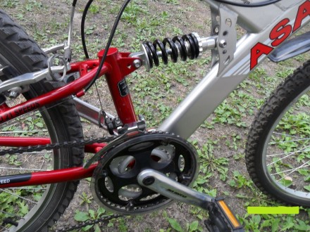 Продам качественный и надёжный фирменный горный двух подвесной велосипед ASAMA s. . фото 9