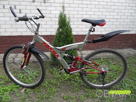 Продам качественный и надёжный фирменный горный двух подвесной велосипед ASAMA s. . фото 1