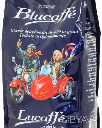 Кофе в зернах Lucaffe Blucaffe – загадочная, эмоциональная и сногсшибательная см. . фото 1