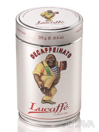 Кофе в зернах Lucaffe Decaffeinato настоящая находка для тех, кто предпочитает к. . фото 1