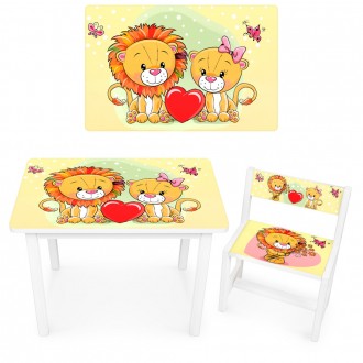 Детский стол со стульчиком Bambi BSM1
Детский столик представляет собой стильный. . фото 2
