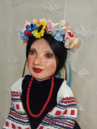 Кукла ручной работы Украинка.
Украинская женщина - это символ изобилия, радости. . фото 5