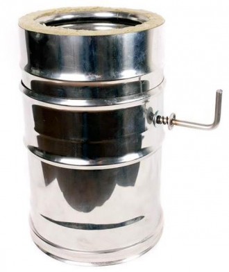 Дроссель-клапан (шибер) н/н с теплоизоляцией d=220/280, 1.0. Харьков. фото 1