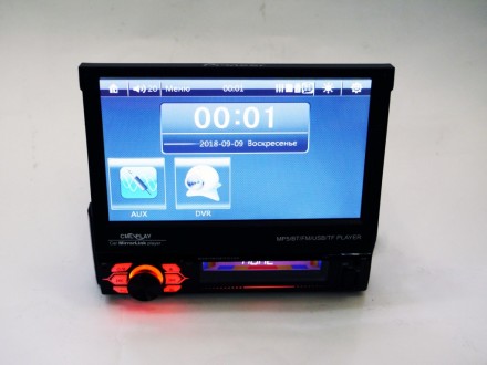 1din Магнитола Pioneer 7120 RGB 7"сенсорный Экран + USB + Bluetooth - пульт. . фото 10