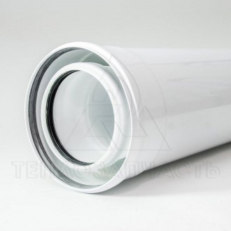 Коаксиальный удлинитель для конденсационных котлов 80/125 L 500мм. Харьков. фото 1 Коаксиальный удлинитель для конденсационных котлов 80/125 L 500мм. Харьков. фото 1