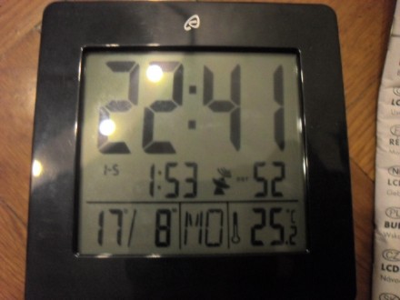LCD таймер ( термометр / часы / будильник / календарь )  из Германии компании AU. . фото 4
