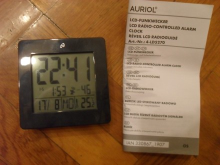 LCD таймер ( термометр / часы / будильник / календарь )  из Германии компании AU. . фото 5