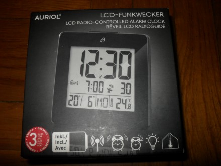 LCD таймер ( термометр / часы / будильник / календарь )  из Германии компании AU. . фото 3