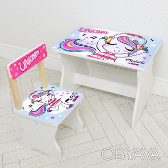 Детский стол со стульчиком Bambi 504
Детский столик представляет собой стильный,. . фото 1