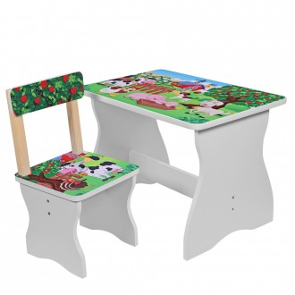 Детский стол со стульчиком Bambi 504
Детский столик представляет собой стильный,. . фото 2