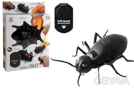 Игрушка жук на радиоуправлении 9996E-F
Пластиковый робот муравей. Управляется пр. . фото 1