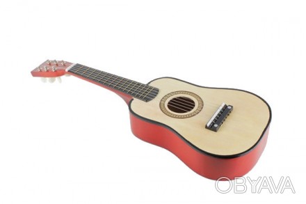 Шестиструнная гитара M 1369 деревянная изготовлена очень аккуратно и качественно. . фото 1