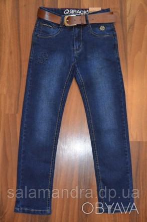 
Стильные джинсы на мальчика
Ткань джинсовая стрейчевая (тянется), средней плотн. . фото 1