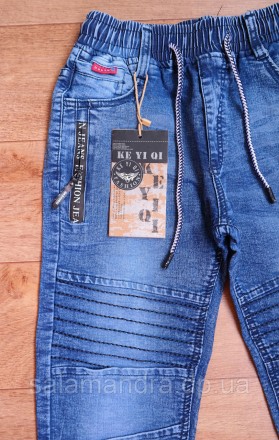 
Стильные джинсы на мальчика
Ткань джинсовая стрейчевая (тянется), средней плотн. . фото 7