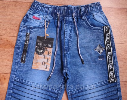 
Стильные джинсы на мальчика
Ткань джинсовая стрейчевая (тянется), средней плотн. . фото 6